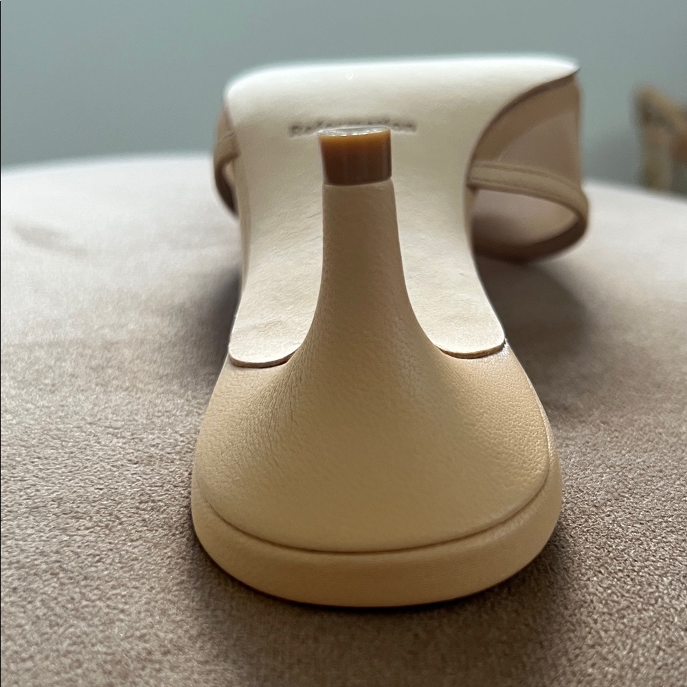Reformation Women’s Wisdom Peep Toe Mule. - Picture 10 of 12
